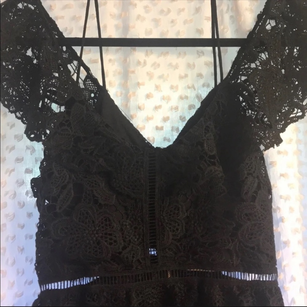Free Generation lace cold shoulder dress - Picture 5 of 12